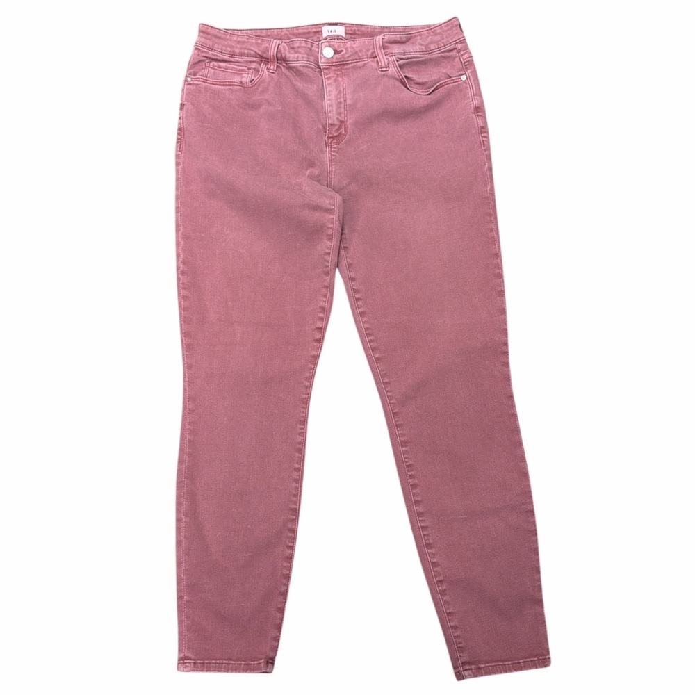 Wash Lab Pink Skinny Pants